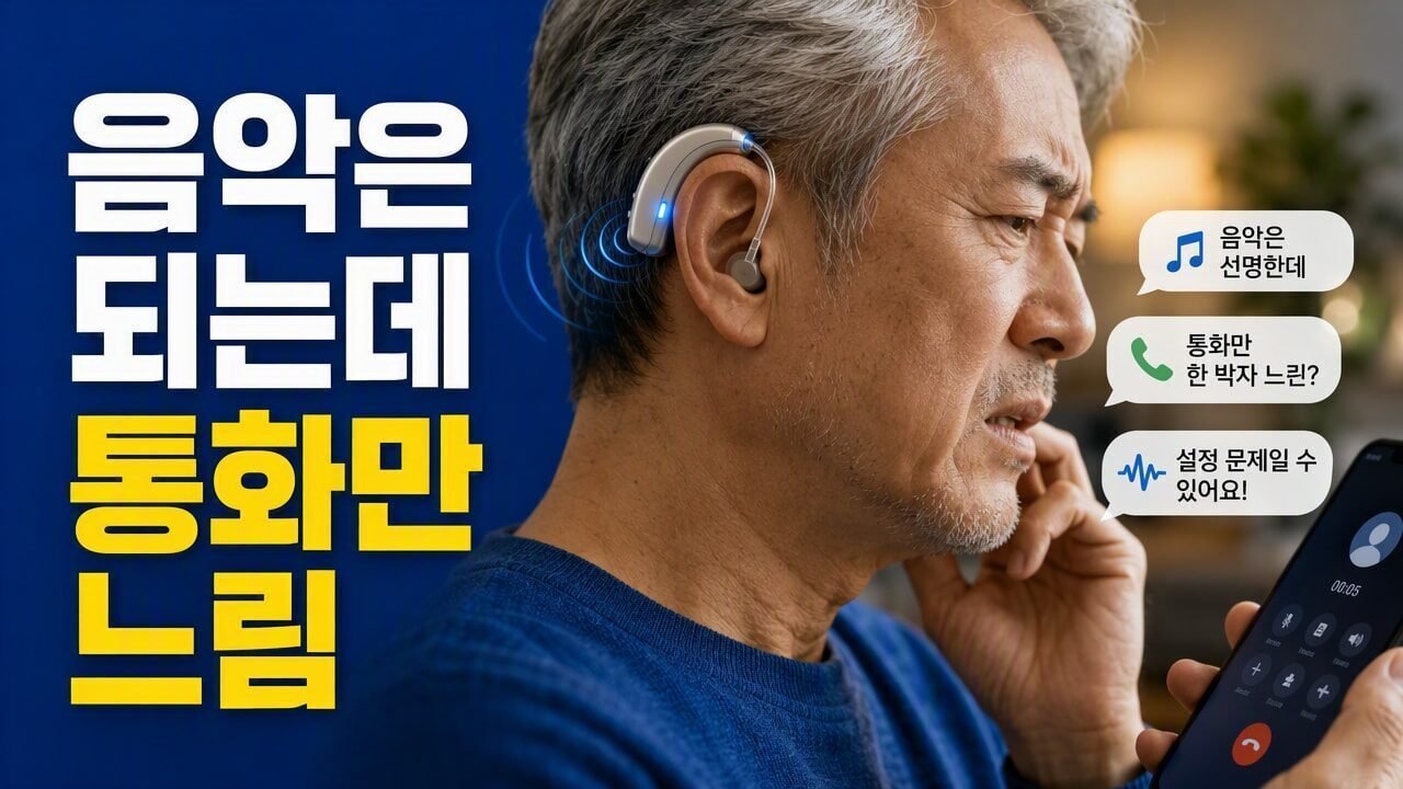 보청기 Bluetooth 자동연결이 느릴 때 원인 비교, 음악 vs 통화 모드에서 먼저 확인할 것